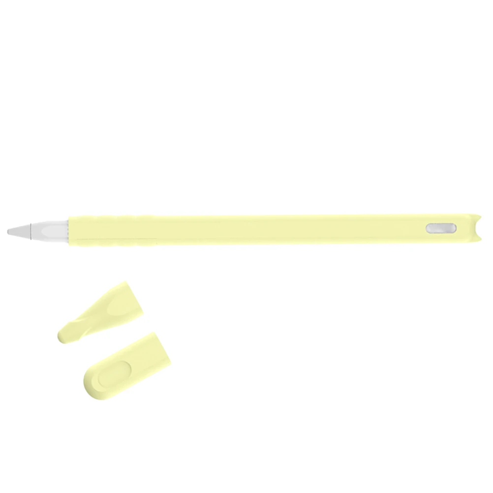 

3 Pcs Silicone Case Protective Pouch Holder Cover Protective Case Skin for Stylus Pen Light Yellow (1pc Stylus Pen Cover and
