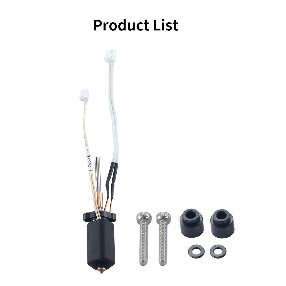 

Универсальная насадка для Creality Hi Combo, модернизированный комплект Hotend, комплект из закаленной стали, устойчивый к высоким температурам и быстрой печати