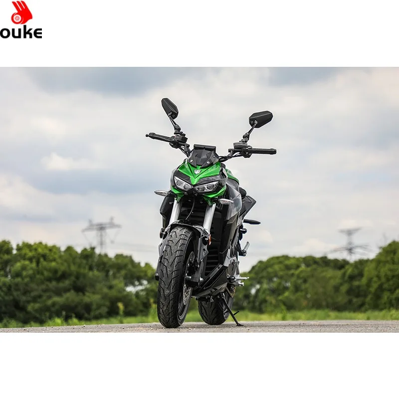 2025 أحدث عالية السرعة 5000 واط موتور دراجة نارية كهربائية الكبار على الطرق الوعرة دراجة كهربائية مع بطارية ليثيوم 72 فولت 120 أمبير للبيع #5