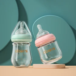 Oberni glass baby feeding Bottle newborn mamadeiras para bebê for 0 to 6 months BPA free baby milk bottle biberon para bebés