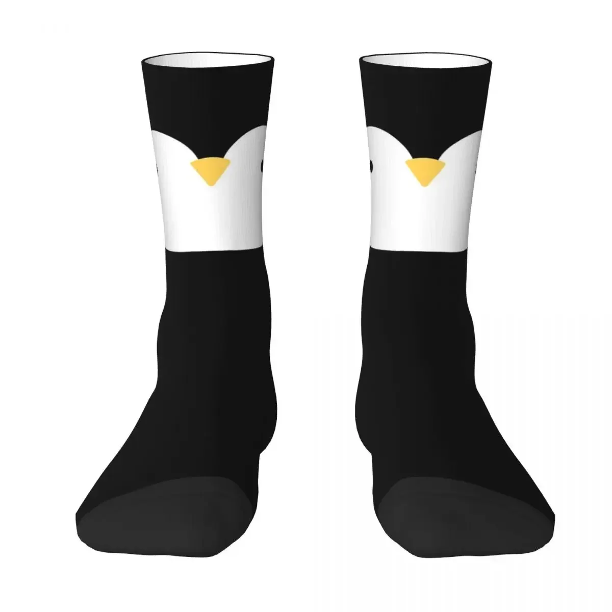 Cute Little Penguin Face Socks Harajuku High Quality Stockings All Season Long Socks Accessories for Unisex Gifts