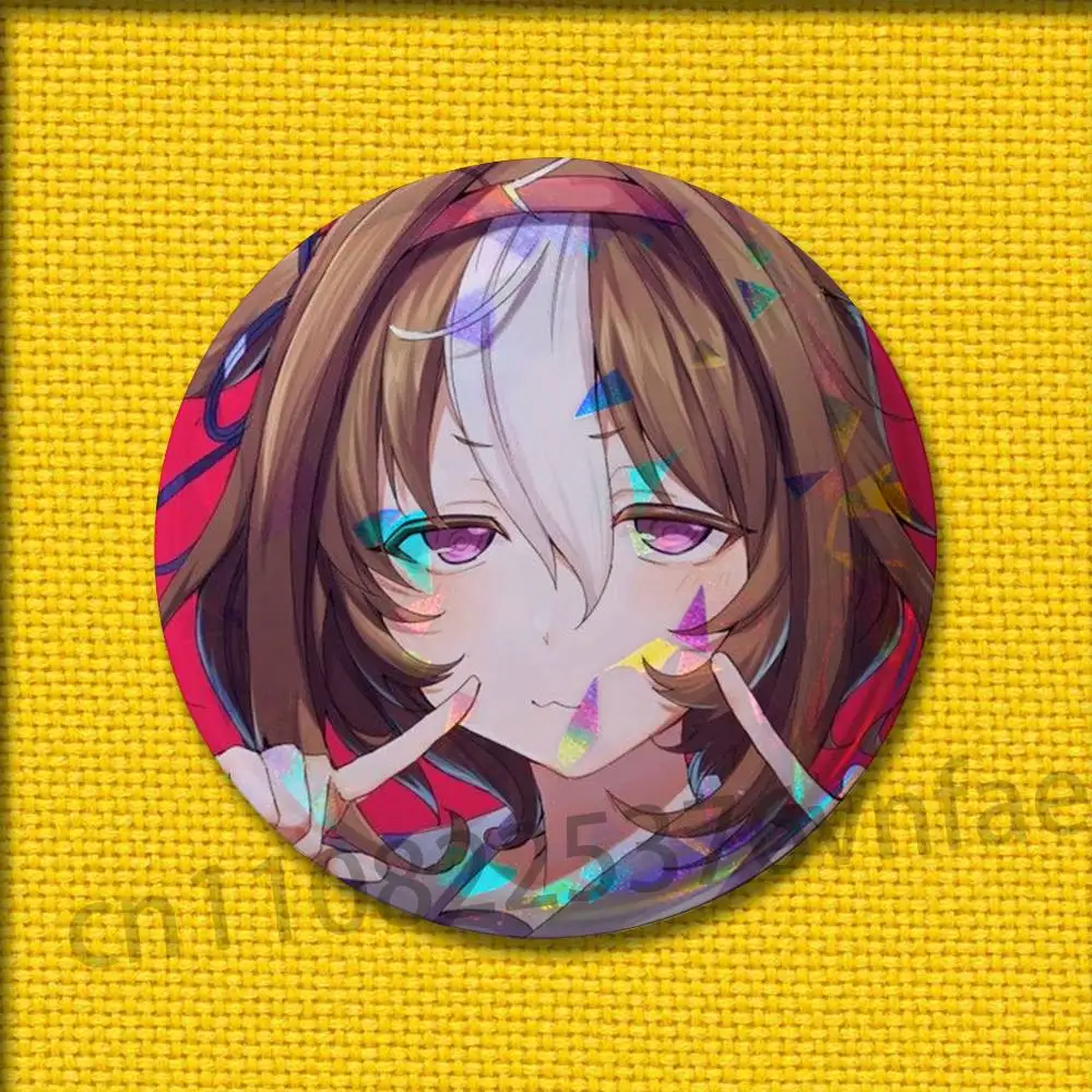 P-Pretty D-Derby Meisho Doto Badges 75mm 25mm 44mm 32mm 58mm Round Pin Brooch Souvenir Clothes Cosplay Gift Accessories