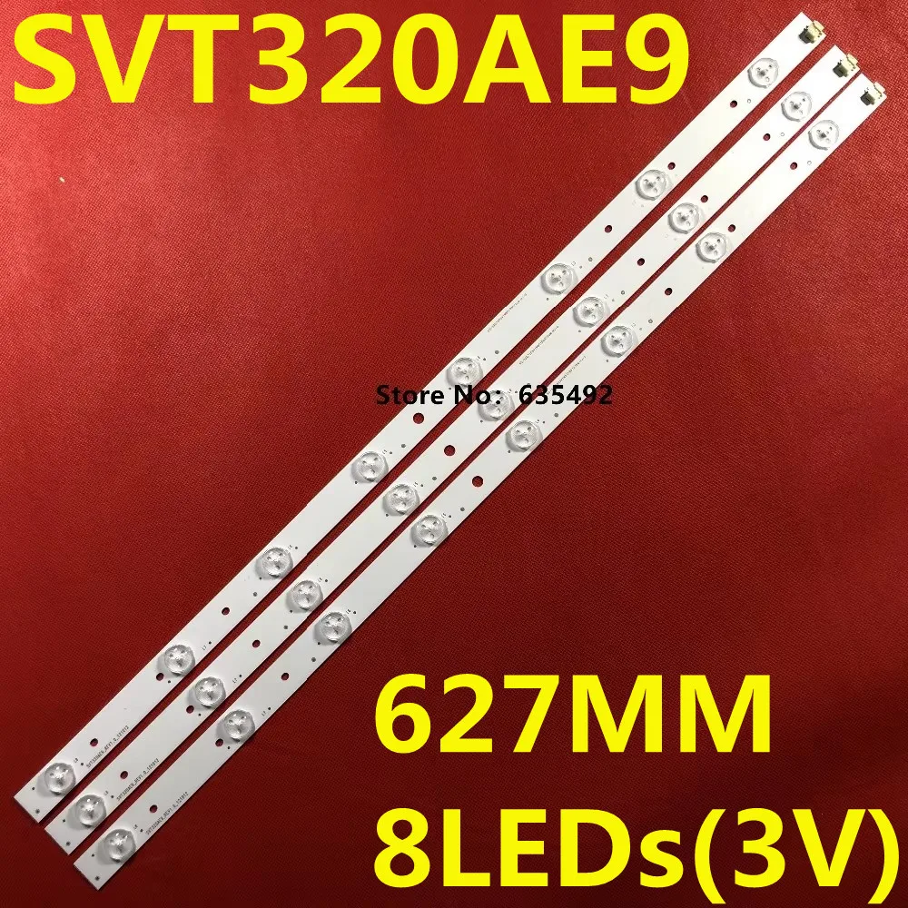 15PCS LED Strip For SVT320AE9 lnnotk NDTS 32inch 32l2300 32L2333 32L2333DG 32PB200EM 32P2306EV 32P2400D 32L4353RB LSC320HN03-T01