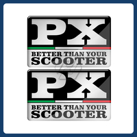 3D Motorcycle Sticker For Piaggio Vespa Scooter PX125 PX150 PX200 PX 125 150 200