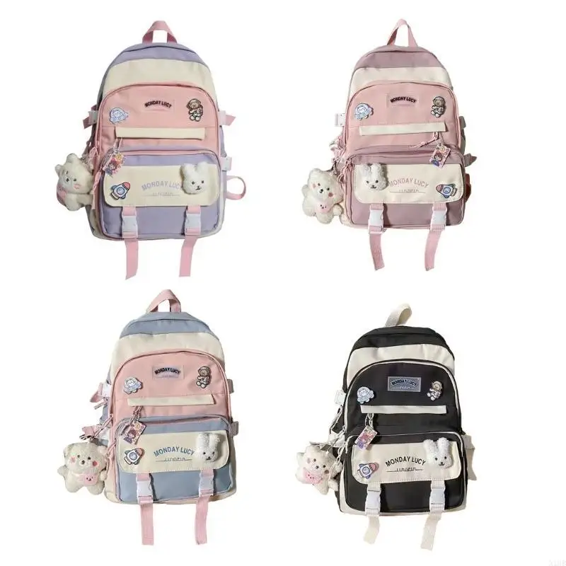 

School Backpack Laptop Rucksack for Junior High Girls and Children
