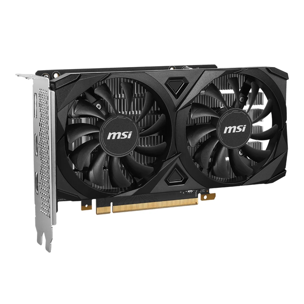 MSI GeForce RTX 3050 VENTUS 2X 6G OC Gaming Graphics Card 6GB GDDR6 96-bit HDMI DP PCI-E 4.0x8 Desktop Full New Game Video Card