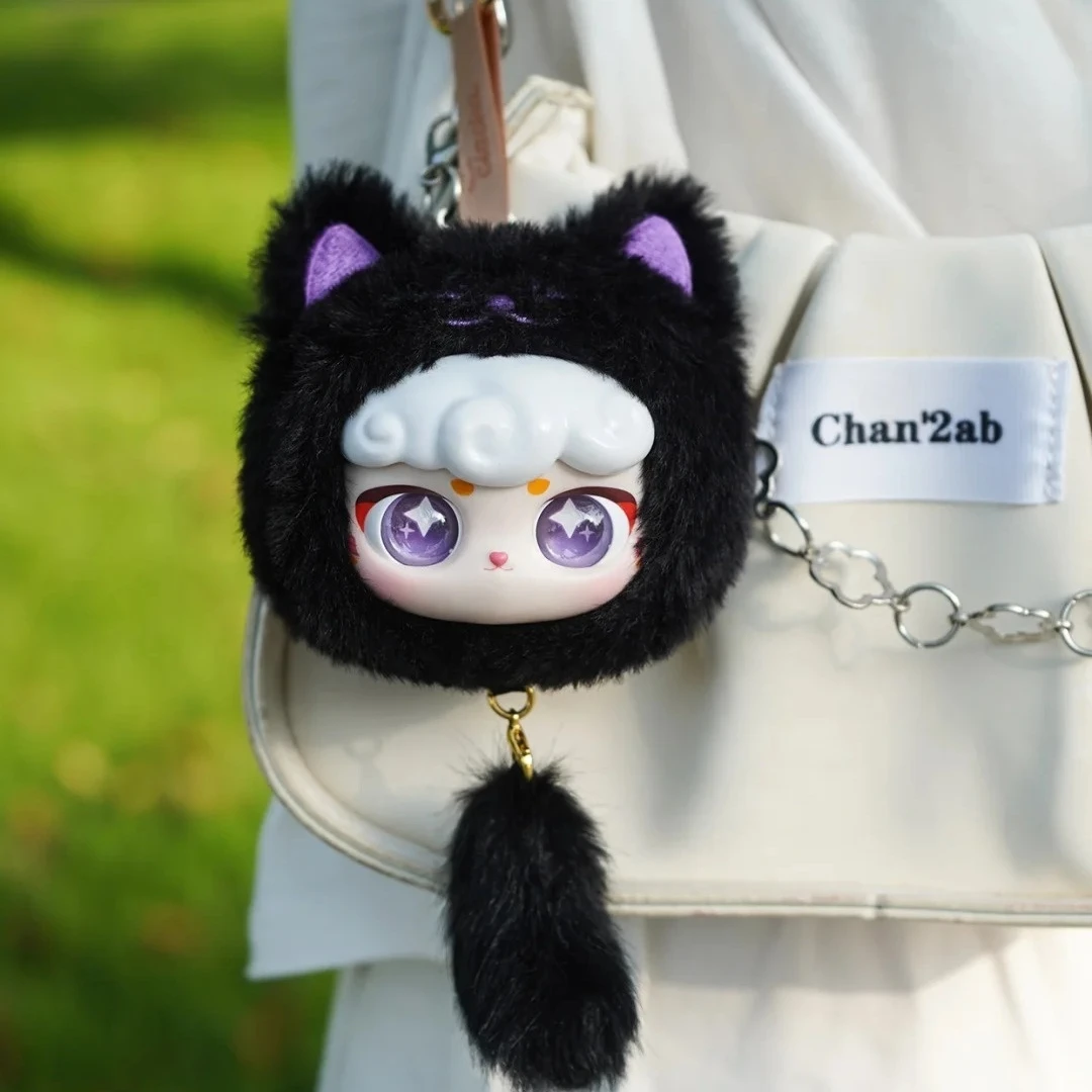 

Lucky Meow Iv Meow Language Star Wi-sh Series, плюшевая слепая коробка, сумка, подвеска, милый орнамент, плюшевые куклы, коробка-сюрприз для девочек, подарки