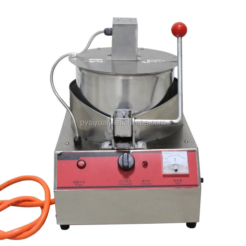 

The New Double Pan Popcorn Machine Popcorn Bag Machine Commercial air Popping Popcorn Machine