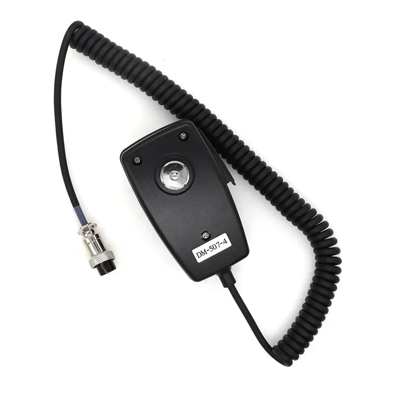 DM-507 4 دبوس ميكروفون موصل مكبر صوت راديو المحمول متوافق مع كوبرا PR240 PR245 PR350 PR375