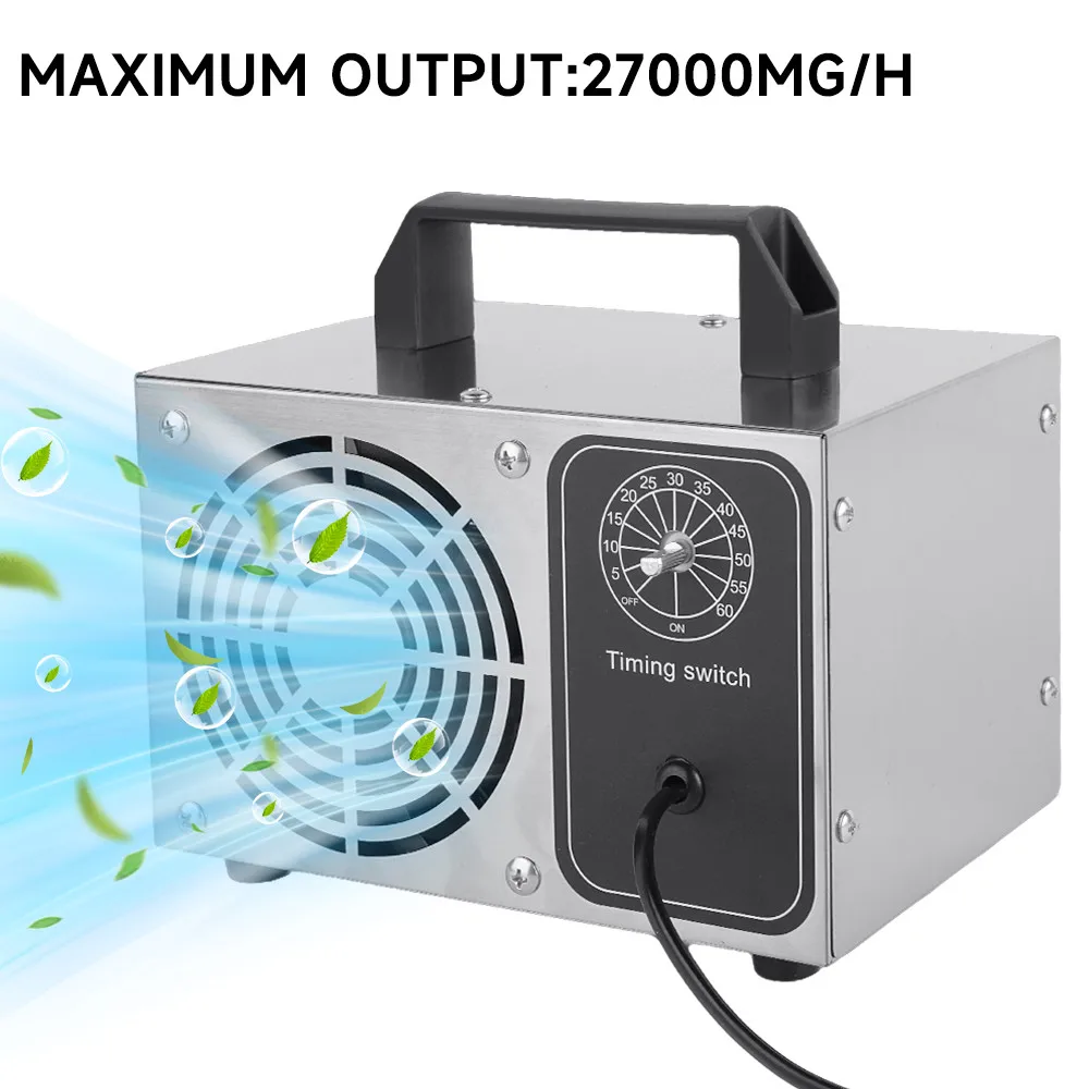 27g/h Ozongenerator O3 Ozonisator Luftreiniger für Zuhause Sterilisator Behandlung Auto-Luftozonisator zur Formaldehydentfernung 220V – Detail 9
