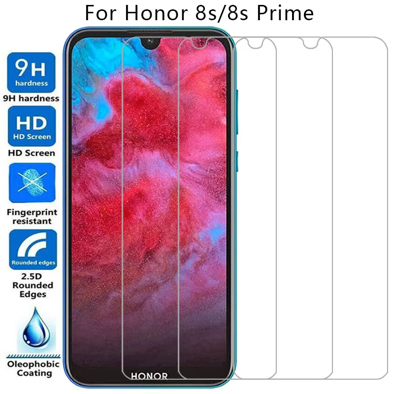 screen protector for huawei honor 8s prime protective tempered glass on honor8s 8 s s8 8sprime phone film glas honer hono onor