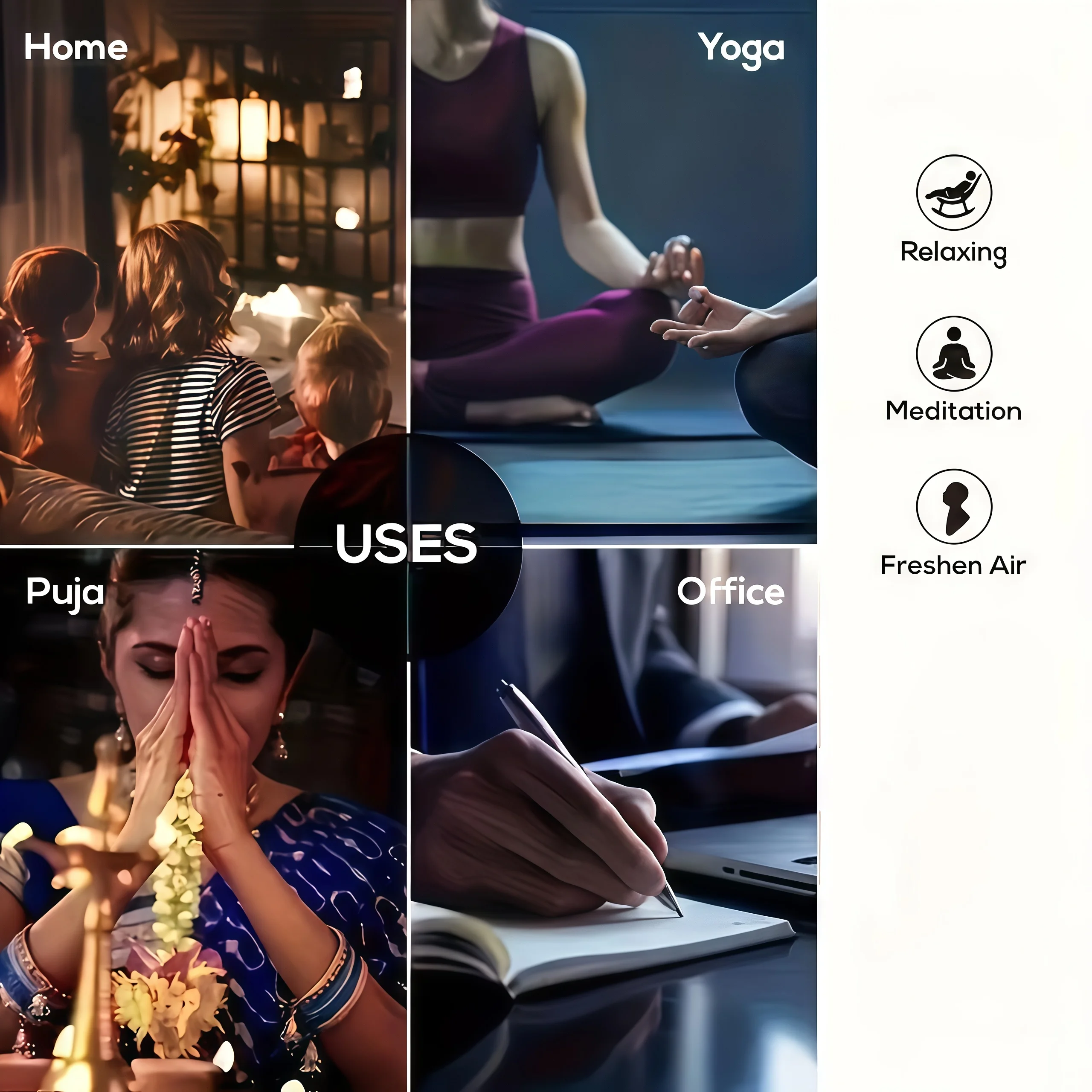 20/120 قطعة من أعواد العلاج العطري الجديدة على القرنفل - عطر نباتي، يجلب الاسترخاء والإيجابية ونوم أفضل - مناسبة للمنزل والمكتب واليوجا والتأمل #6