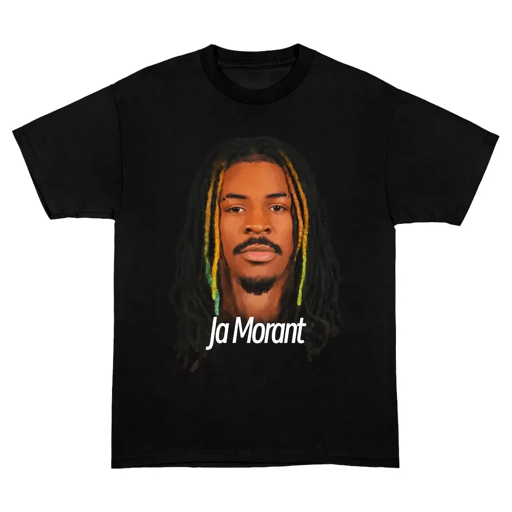 Morant T Shirt Ja Vintage Style Streetwear Retro For