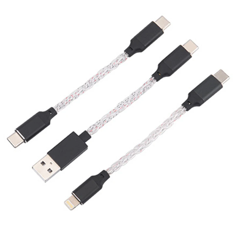 OTG Multifunktions-Adapterkabel Lightning TYPE-C USB-Schnittstelle Drahtsteuerung Anwendbar für Apple Android-Computer