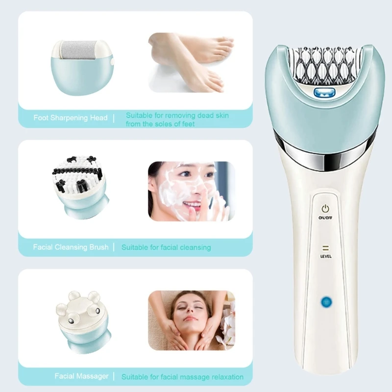 Epilator Smooth Gliding Epilator for Women Face Rechargeable Epilator for Women Drop Shipping