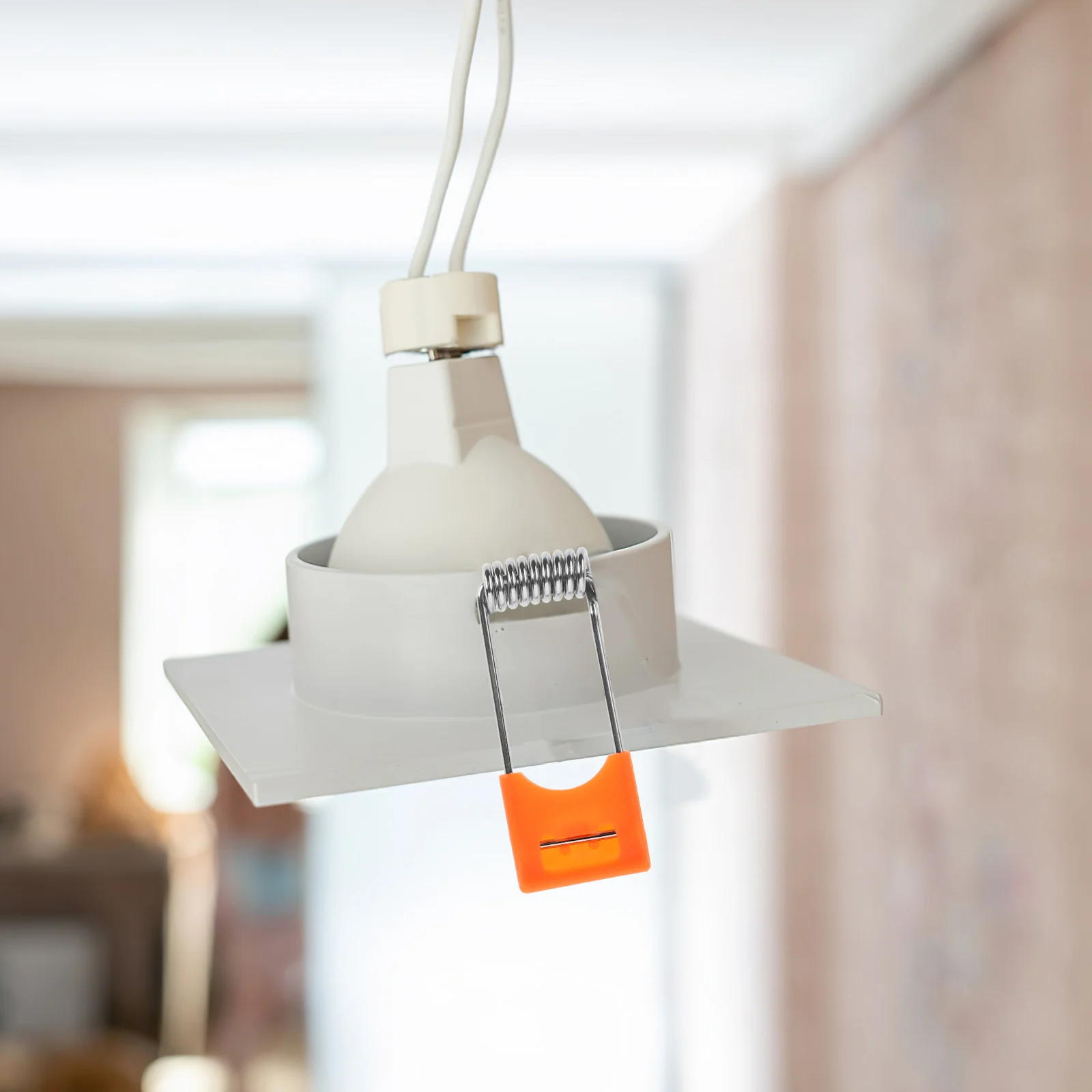 

100pcs Spring Clip For Recessed Light Panel Lamp Downlight Retrofit Replacement Fixed Clamp Lighting Accessory Tool Parts