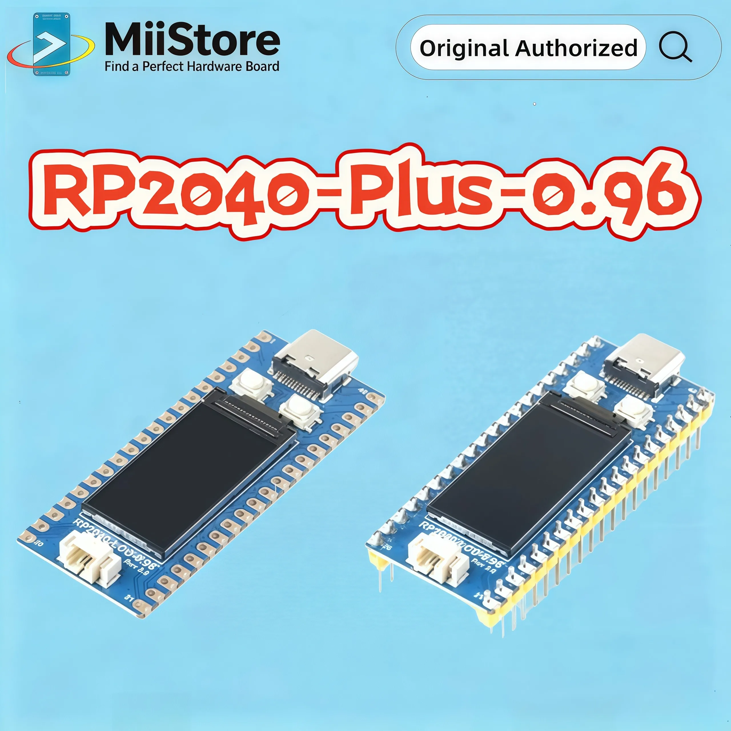Raspberry Pi PICO RP2040-LCD-0.96 65K Display Screen Dual Core Processor