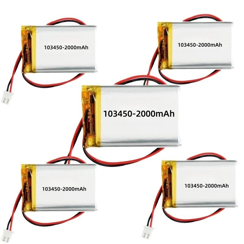103450 2000mAh Lithium Battery Polymer 3.7v Early Education Machine Wireless  WIFI Radio Blood Pressure Monitor  Battery