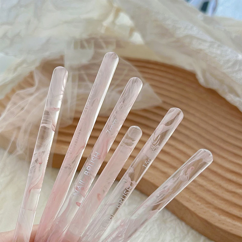 New 1pc Nail Art Brushes Multiple Types Ultra-fine And Ultra Long Wire Drawing Painting DIY French Nail Liner Pens Manicure Tool