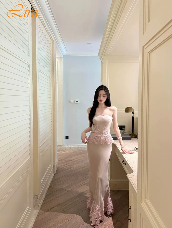 

Прямое элегантное классическое вечернее платье без бретелек без рукавов по индивидуальному заказу, нежные платья знаменитостей, модное вечернее платье высокого качества