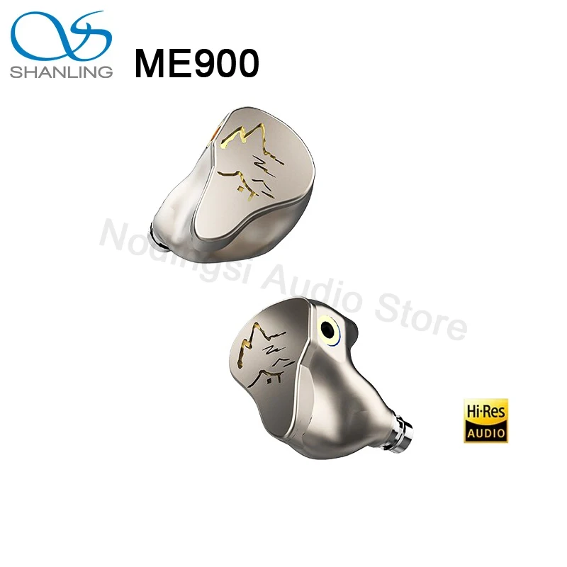 

SHANLING ME900 In-ear Headphones 8 Driver Hybrid In-Ear Earphone HIFI Hi-Res Audio 2.5/3.5/4.4mm Plug Wired Headset Wired Earbud