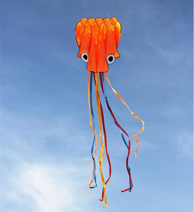 free shipping octopus kite flying soft kites toys for children kite factory flying bird outdoor game butterflies flying kite new