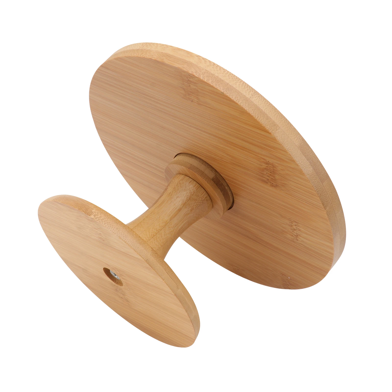 

1pc Wooden Cake Large Round Tray Bamboo Craft Dessert Display Stand Dessert Display Shelf Banquet Pastry Storage Kitchen Barware