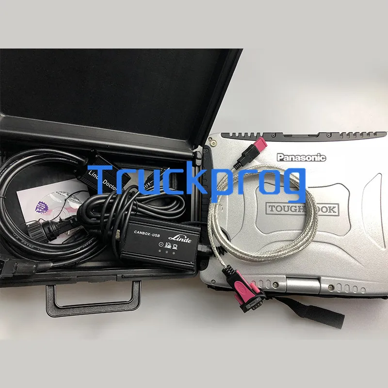 Forklift TRUCK Linde canbox DOCTOR pathfinder+Judit Incado Box Diagnostic JUDIT 4 Jungheinrich jeti forklift canbox+CF19 LAPTOP