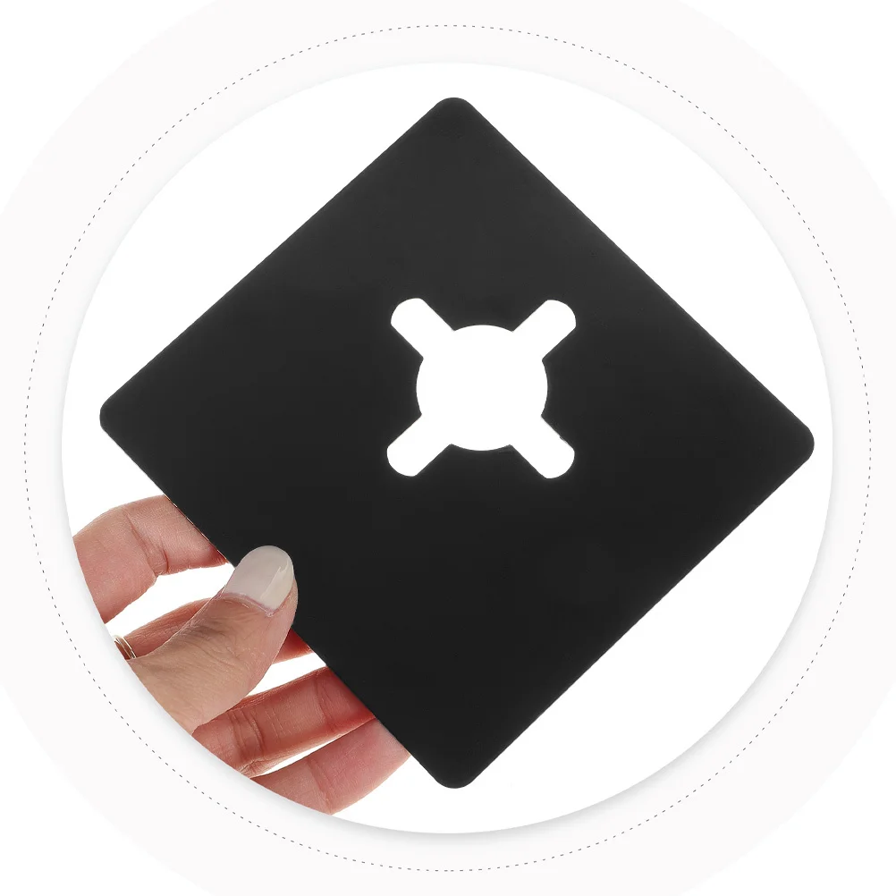 

4pcs Stainless Steel Strike Hole Cover Plates Reinforcement For Locks Home Office Hotel Use Durable Easy Install No Drilling