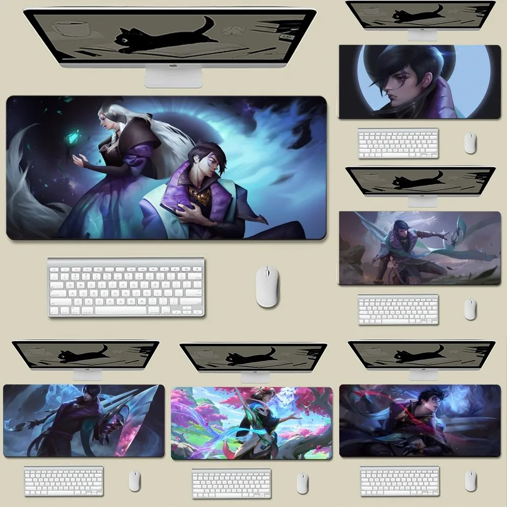 Aphelios L-League Of Legends Mousepad New Arrivals Large Gaming Mousepad L XL XXL Gamer Mouse Pad Size For Keyboards Mat