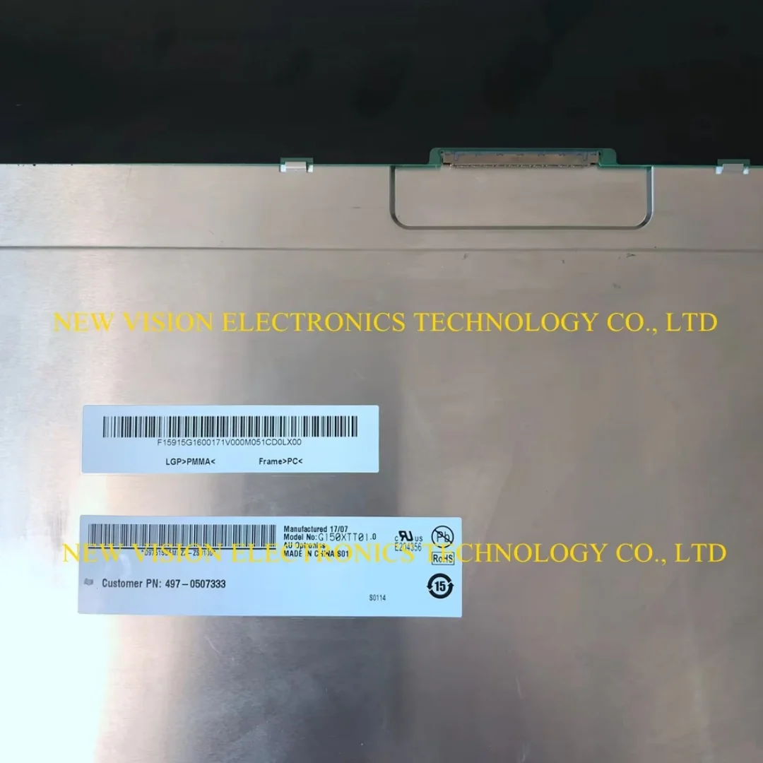 G150XTT01.0 Original 15 inch LCD Screen Display for Industrial Application