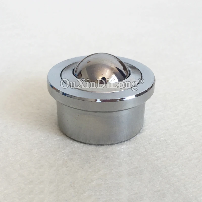 

8PCS Heavy Duty Precision Conveying Universal Wheel Ball Bearing Bull's Eye Wheel Industrial Equipments Universal Transfer Wheel