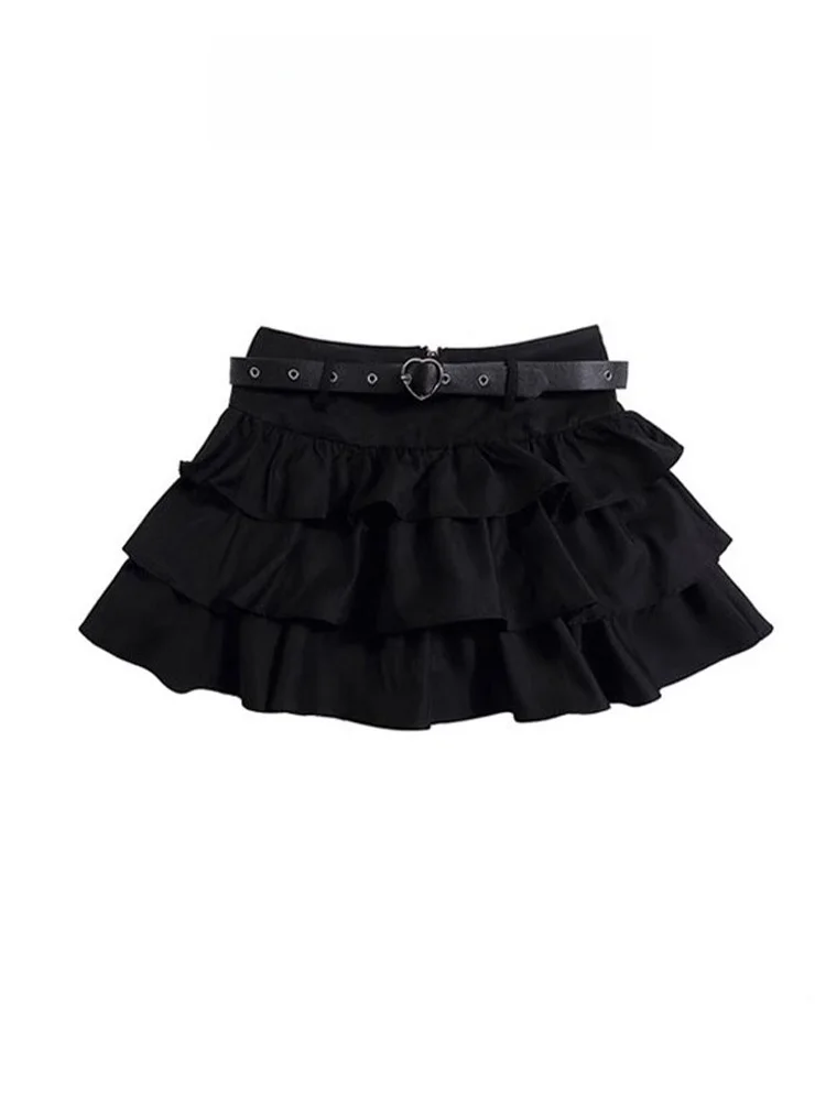 

Юбка Y2K Spicy Girl Bla, юбка-тортик, женская летняя милая крутая пышная юбка, джинсовая накидка на ноги, комплект юбки