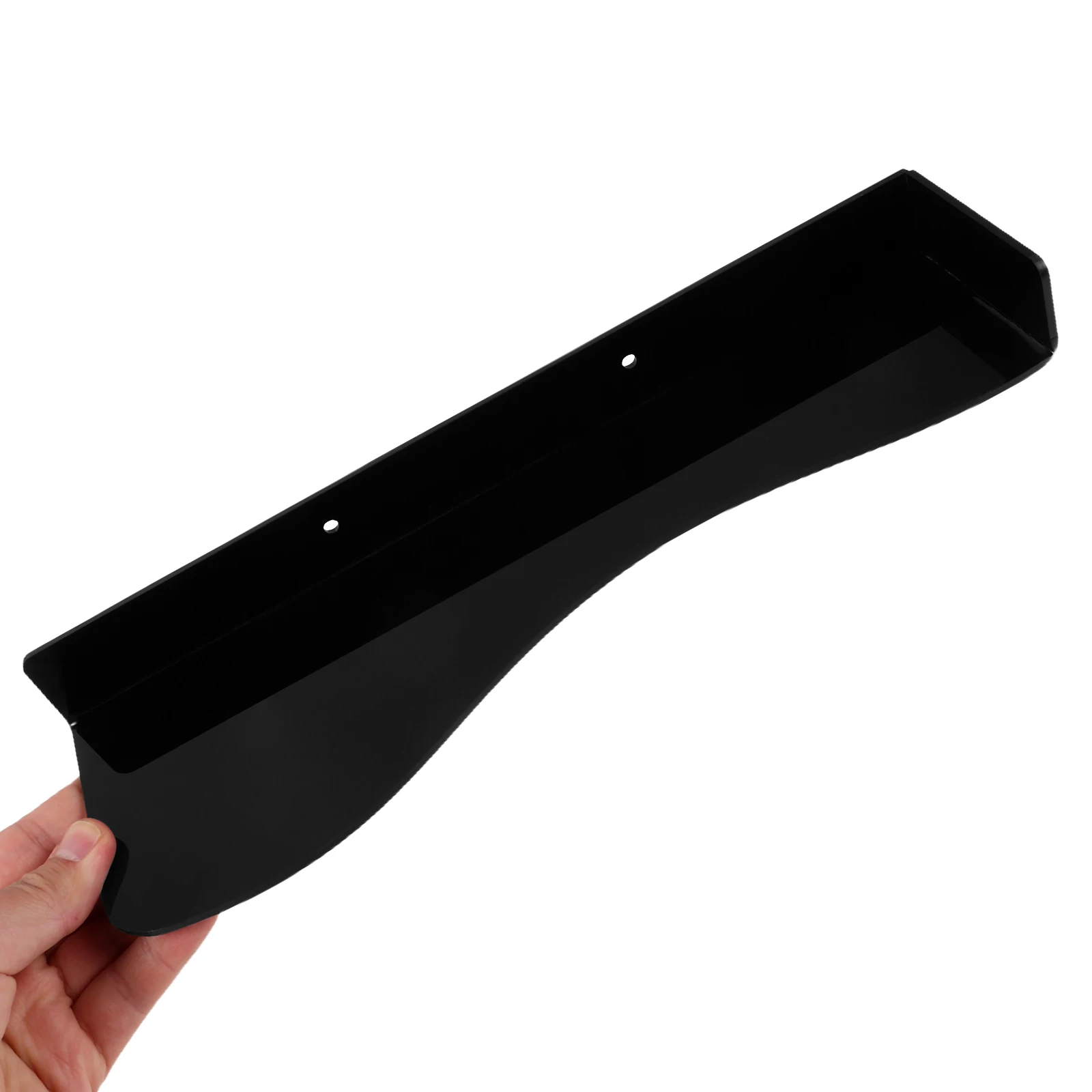 

Signature Sports Shoe Wall Rack Black Acrylic Floating Mount for Basketball Soccer Storage Display Stand Collectors