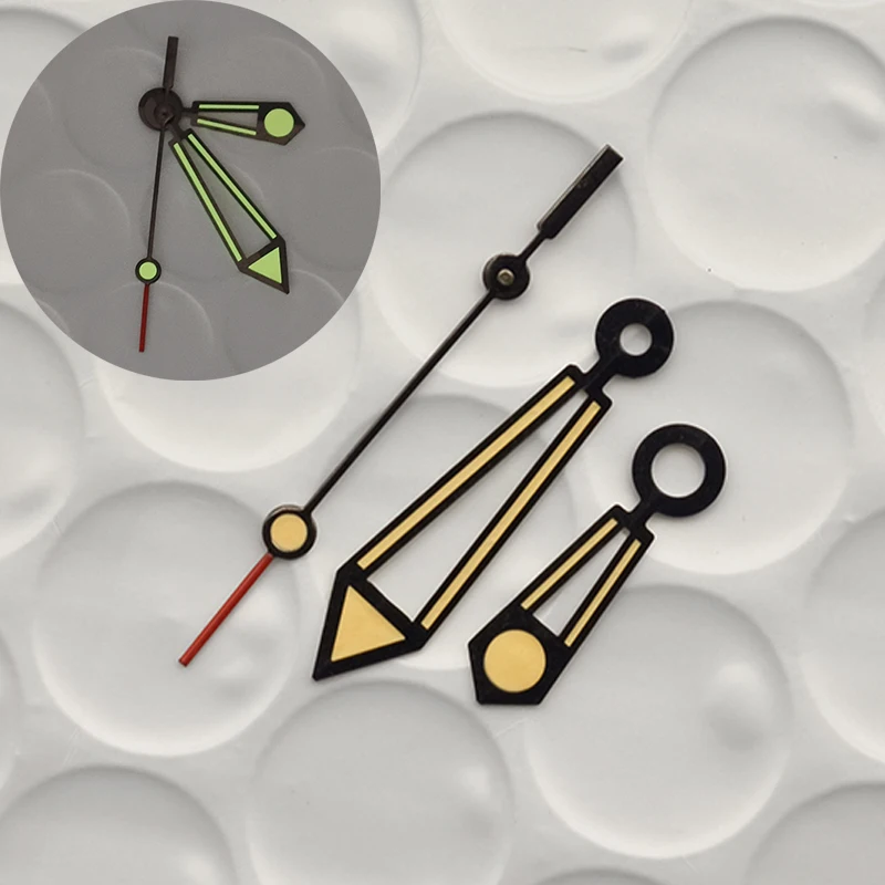 

Mod NH35 NH36 Green Luminous Watch Hands Fits 7S26 7S36 NH35 NH36 4R35 4R36 Movement Men's Watch Accessories Refit