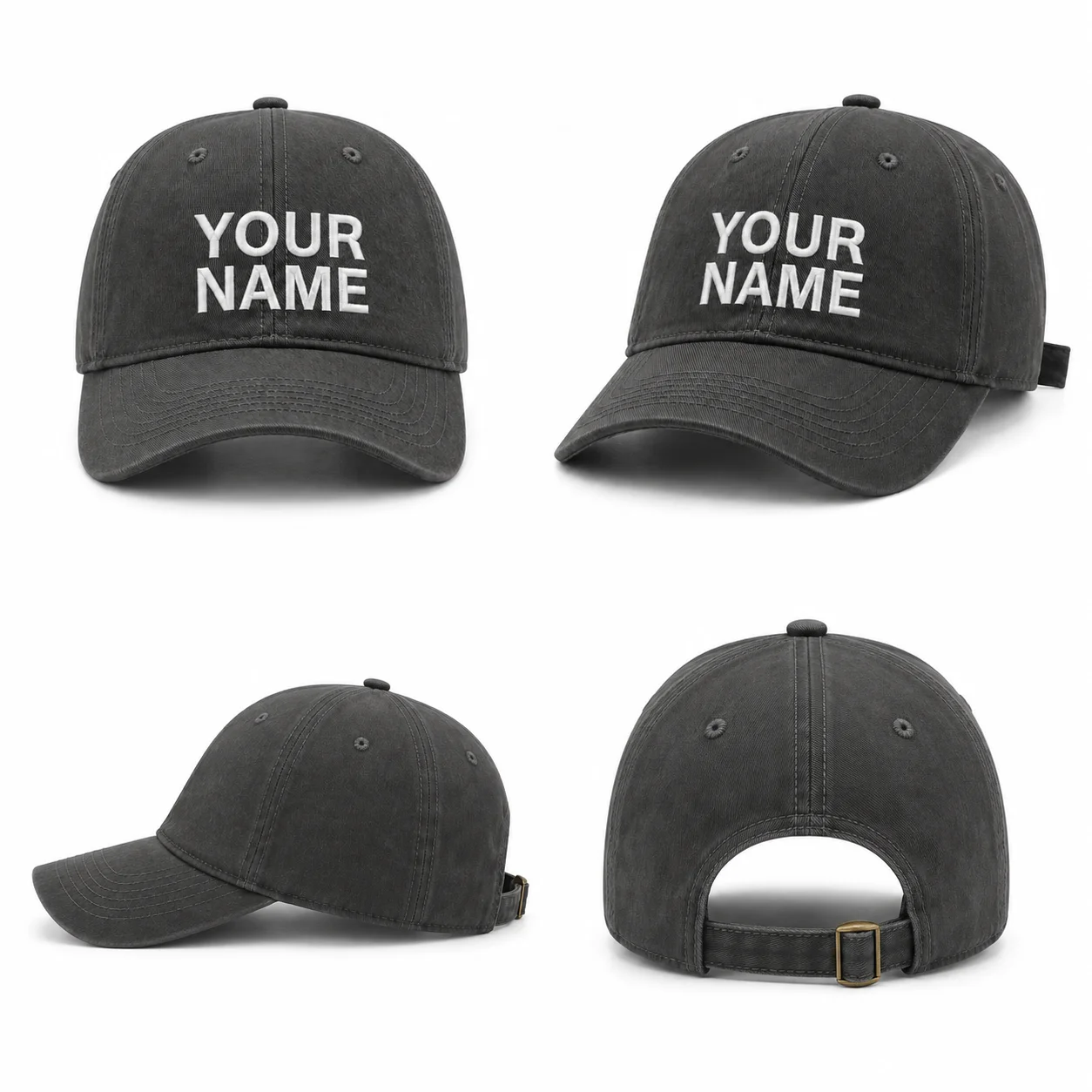 Custom Name Baseball Cap Fashi - Embroidery Name Designs 评论和价格