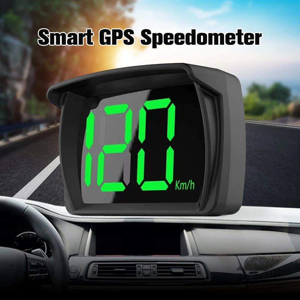 Newest Car Digital Speedometers HUD Head Up Display USB Plug and Play Big Font Speed Meter KMH/MPH for All Car Truck Auto Parts