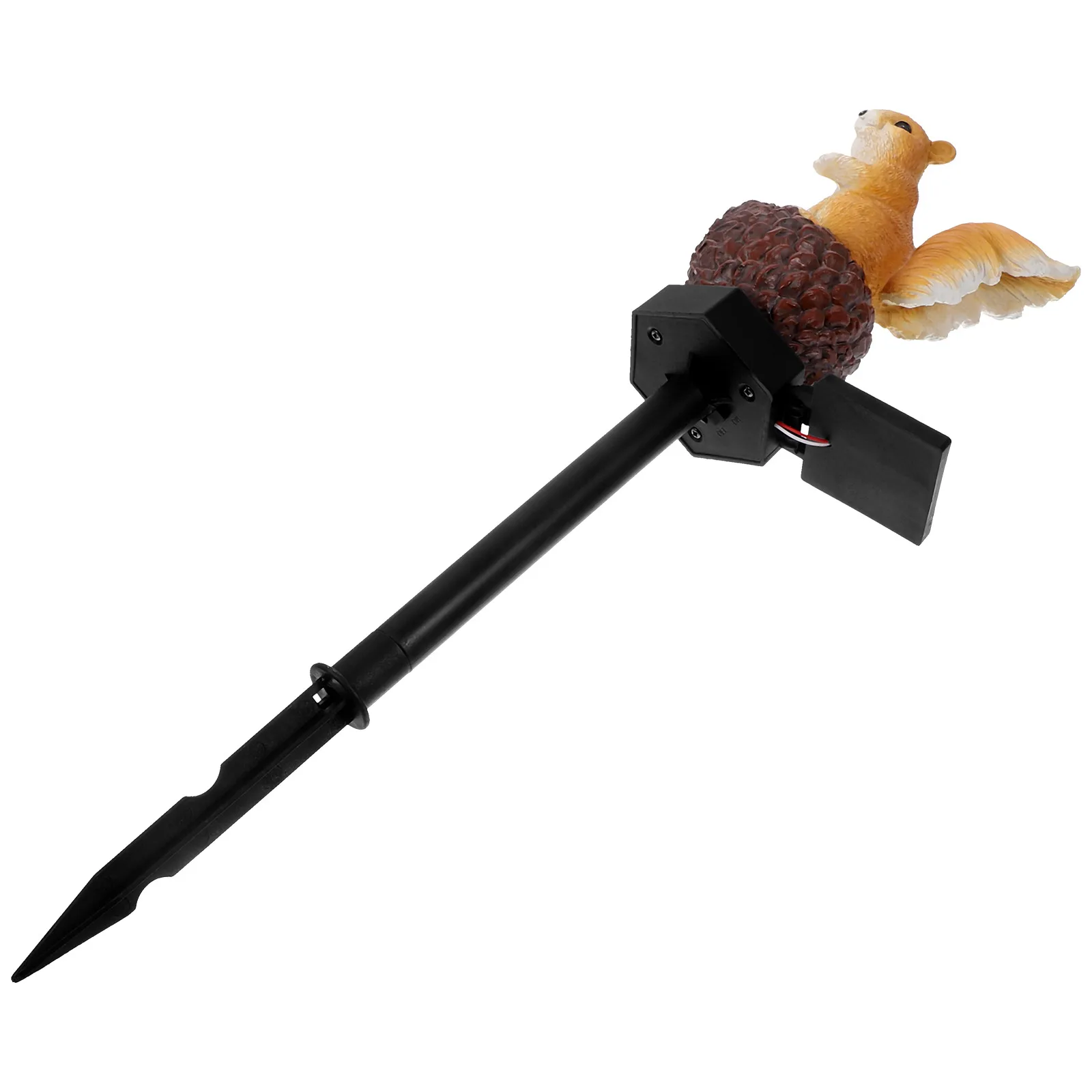 

Cartoon Squirrel Resin Solar Garden Lamp Outdoor Stake Light Water Resistant Solar Powered Lawn Light Patio Decor Hedgehog Shape