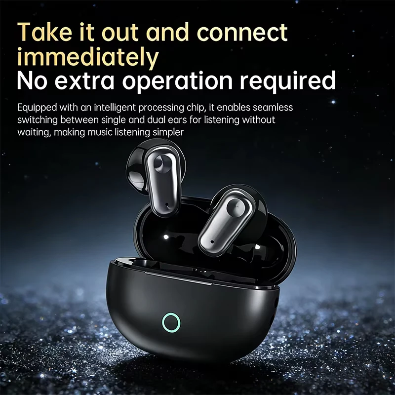 MINI530-Wireless Music Over-Ear Headphones,Sports Mini Earplugs,TWS Headphones,HIFI Stereo,High-Definition Call,Dolby Stereo