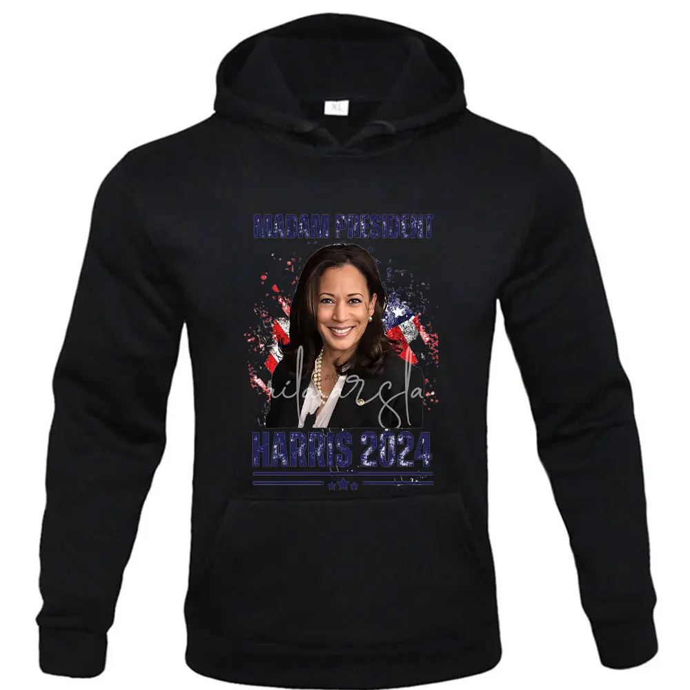 Kamala Harris 2024 Graphic Kamala Harris Vintage Photo Harris President Y2k Clothes Sweatshirt Tops New in Hoodies & Sweatshirts