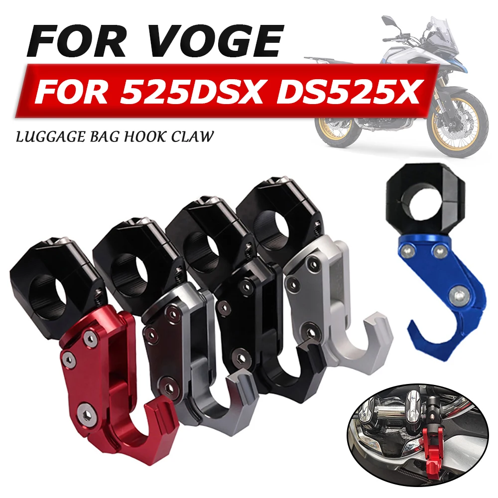 For VOGE 525 DSX 525 525DSX DSX525 DS525X 2023  Motorcycle Accessories Luggage Bag Hook Claw Hanger Crotchet Grip Helmet Holder