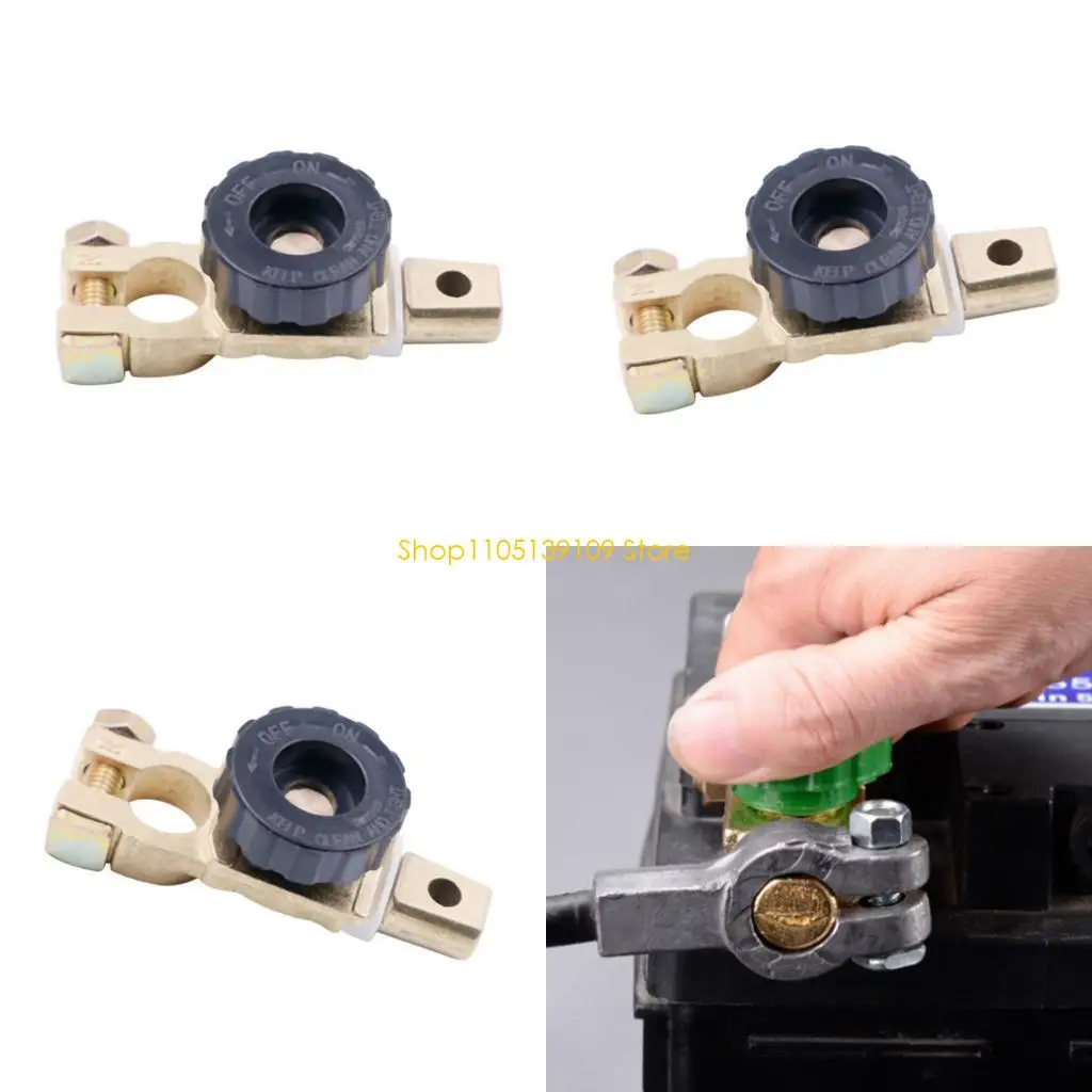 

Strong 17mm Battery Power Disconnect Switches 12V 24V Universal Terminal Isolator For Automotive Truck Boats