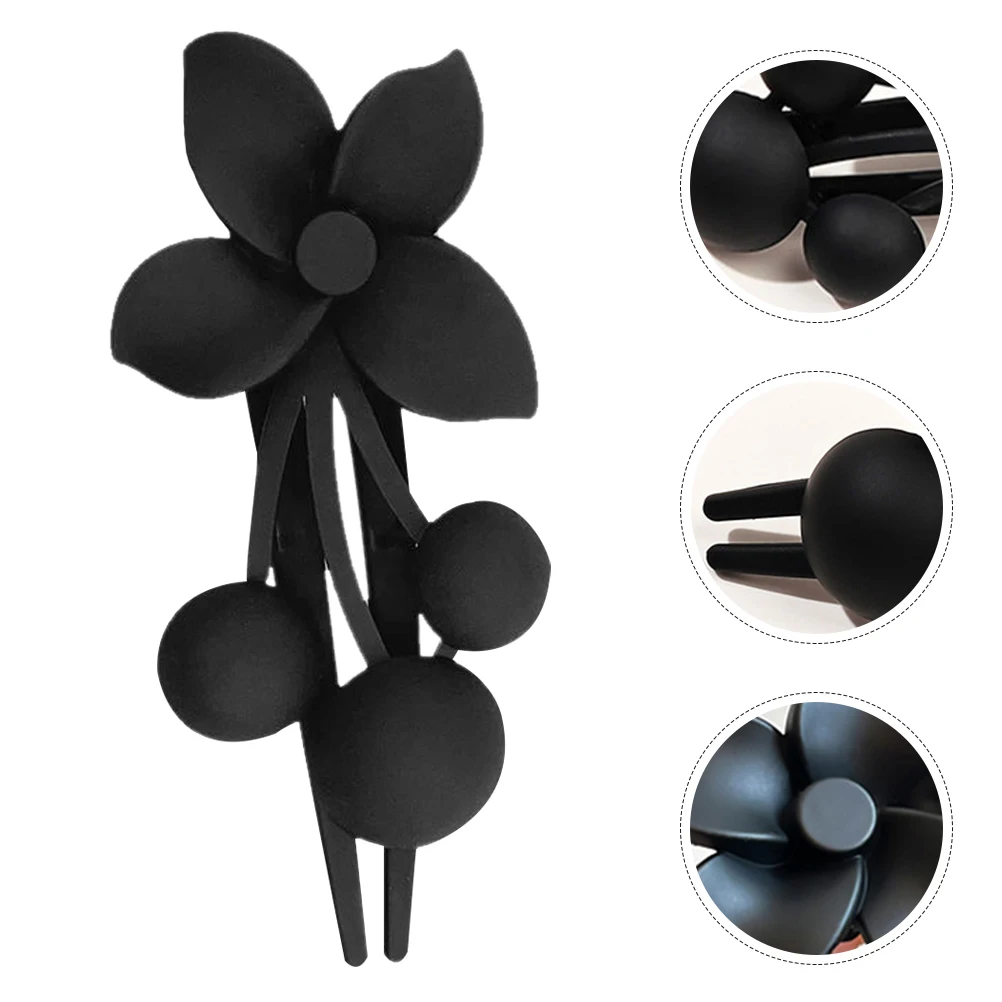 

3pcs French Clips Women Large Flower Accessories Strong Grip Hair Clamps For Wedding Party Banquet Styling Pins For Thin Thick