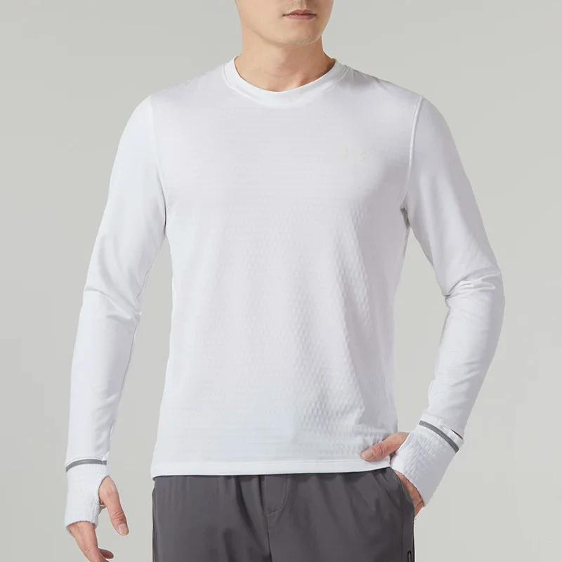 

Under Armour Long-Sleeved T-Shirt Men's Summer Sports Outfit Training Loose and Comfortable Breathable Casual 1379304-100
