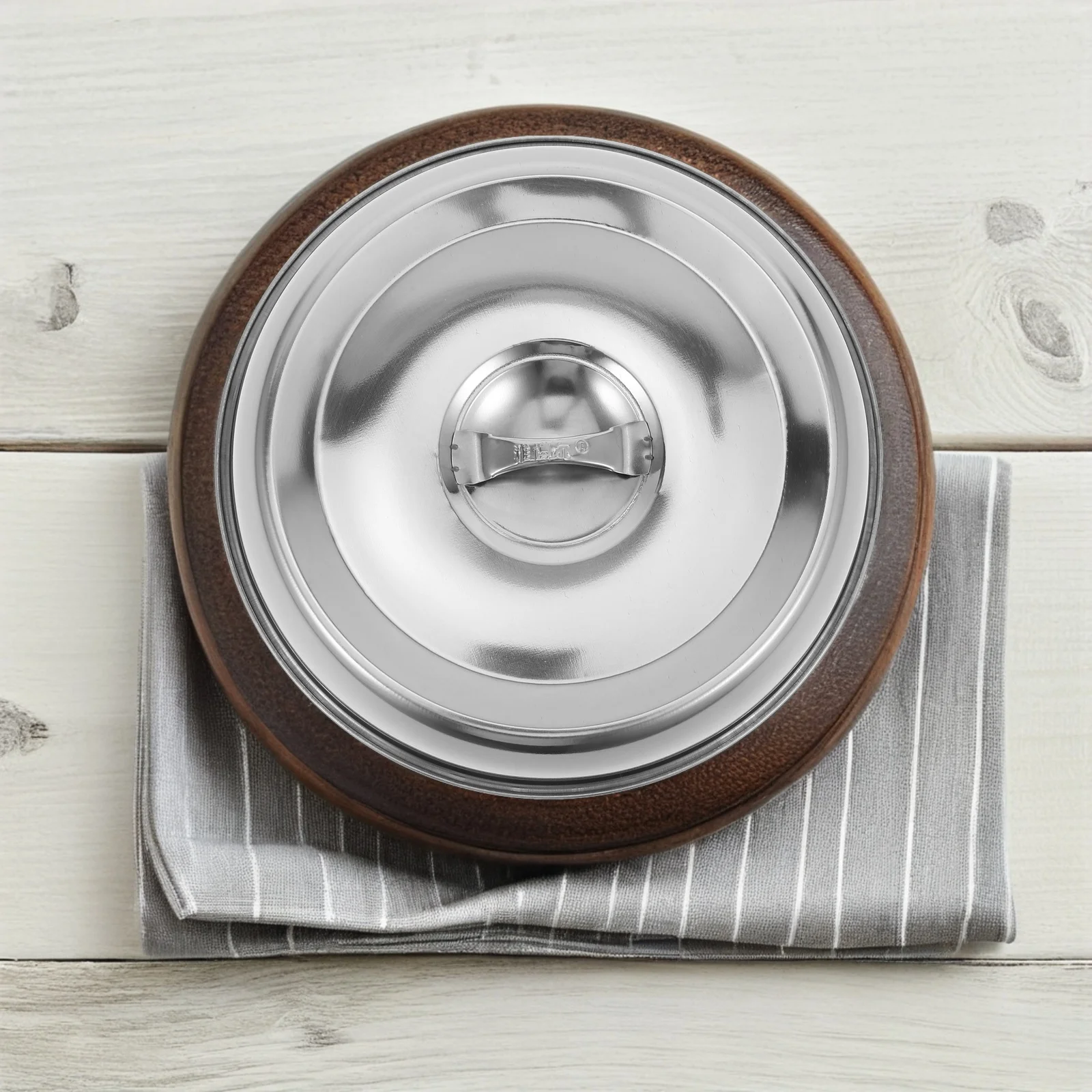 

Stainless Steel Dome Food Cover Reliable Round Cloche for Steak Serving Steamer Plate Lid Restaurant Kitchen Accessory