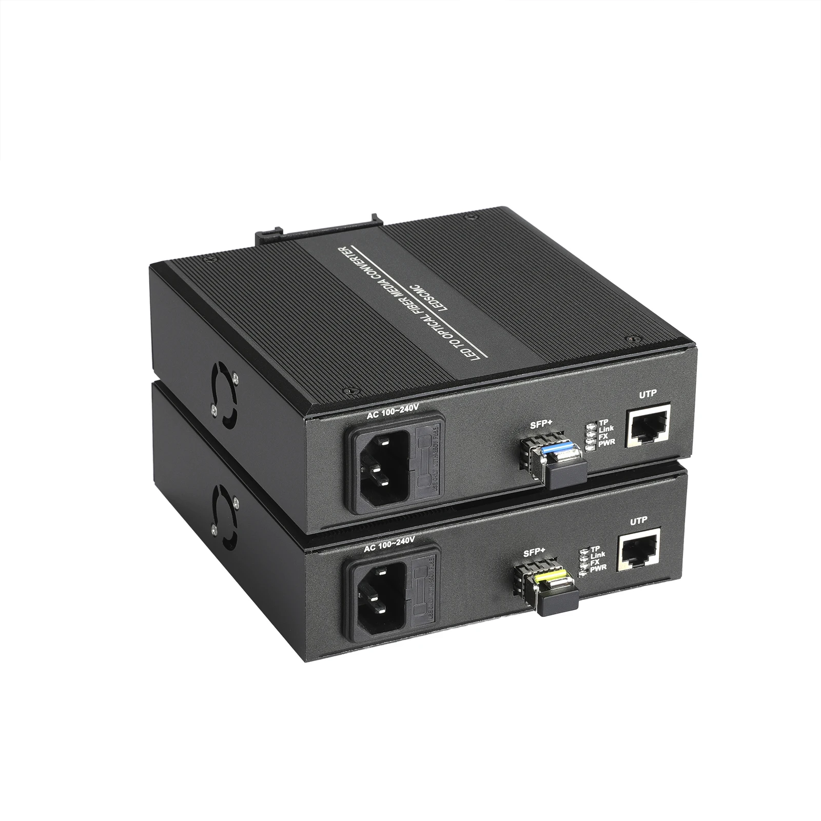 

Gigabit Ethernet Single Fiber Single Mode 20Km LC Connector,Built-in Power Supply LED Media Converter