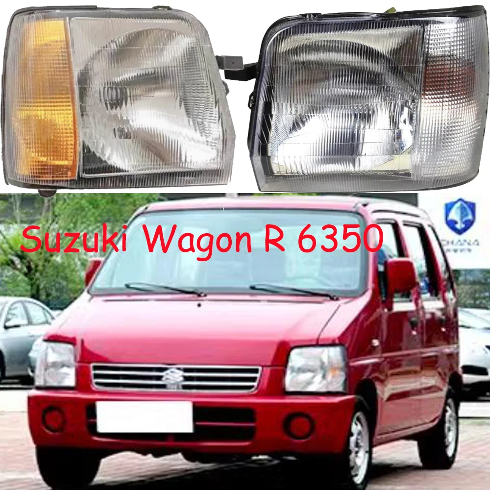 1pcs car bumpe headlamp For Suzuki Wagon R 6350 headlight car accessories head lamp for suzuki Wagon R fog light