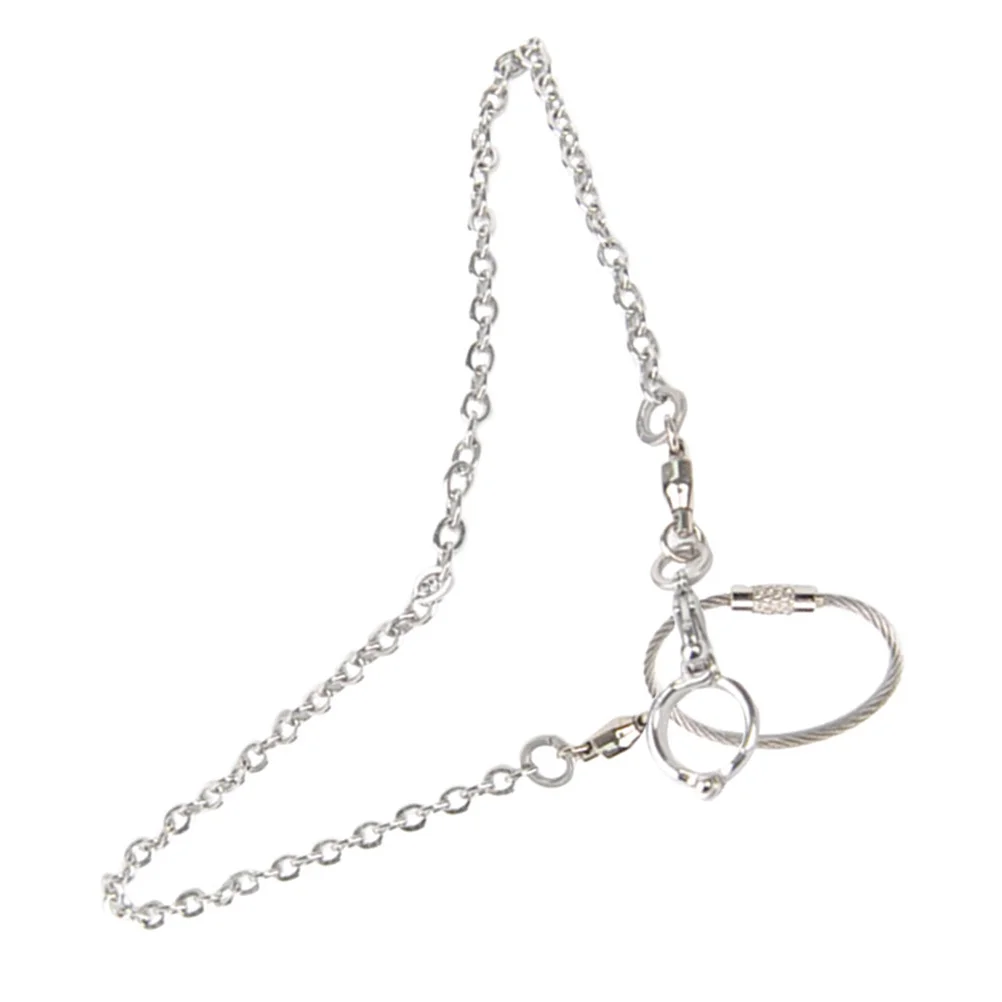 

Bird Foot Chain Stainless Steel Parrot Ankle Ring Split Open Foot Chain Lightweight Bird Leg Ring Harness Leash