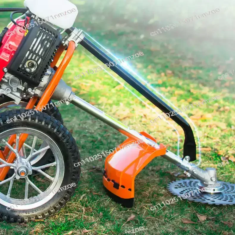Lawn Mower Hand Push Lawn Mower Brush Cutting Machine Multi functional Mini Loosening and Trenching Machine