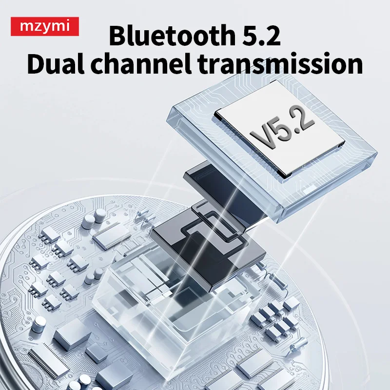 WAVE300 سماعات بلوتوث ANC سماعات أذن لاسلكية داخل الأذن سماعات ستيريو مقاوم للماء سماعة رأس رياضية التحكم باللمس مع هيئة التصنيع العسكري #4